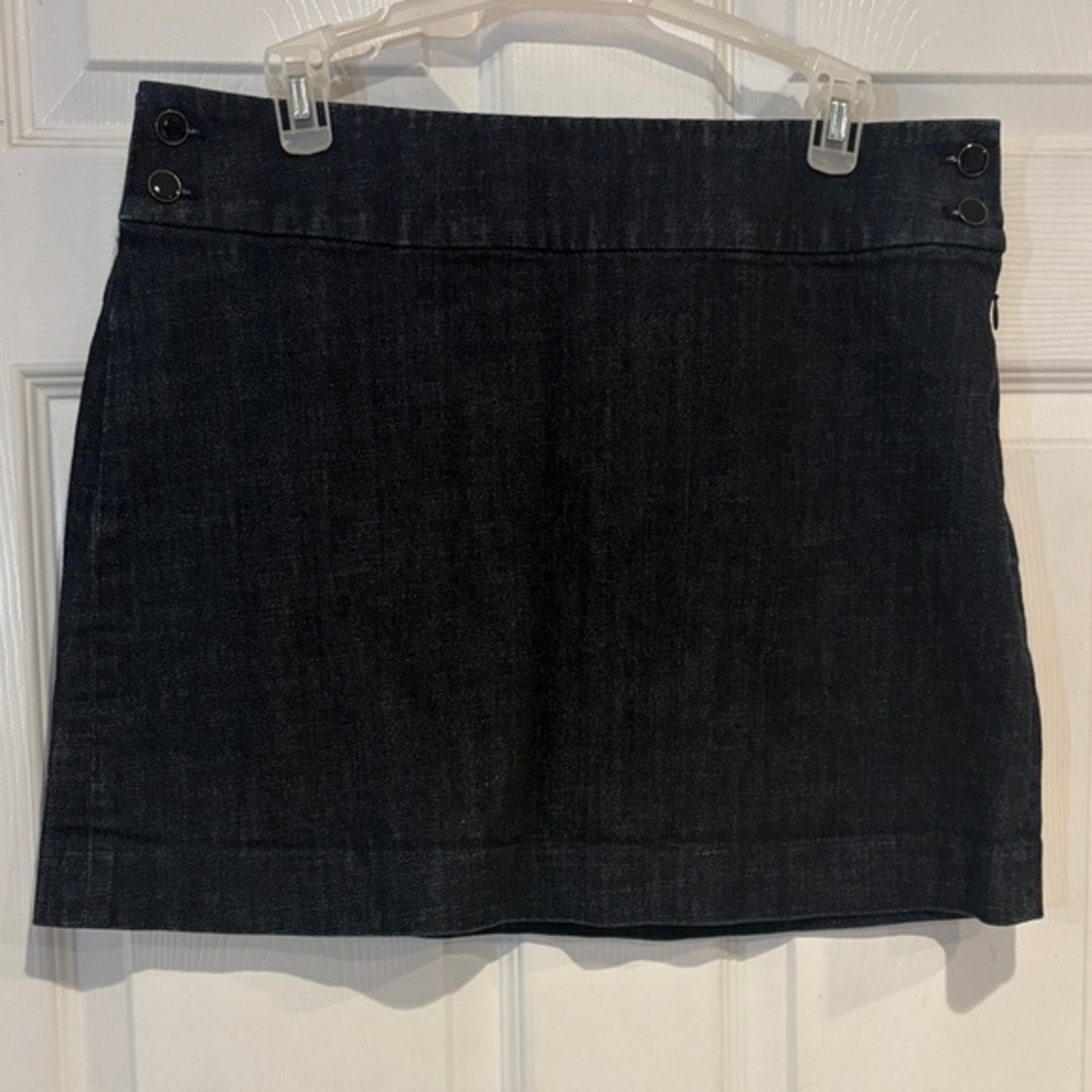 J. Crew Dark Denim Pencil Skirt